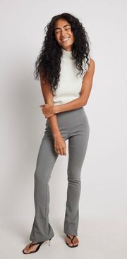 Slim-fit Super Stretch Slit Pants