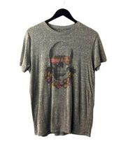 Urban Outfitters Aeropostale NY T Shirt Skull Floral Trendy Graphic Tee Short Sleeve M