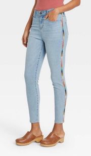 Embroidered Jeans