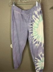 Wildfox Tie Dye Joggers Size Medium