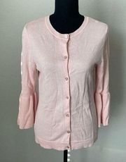 Isaac Mizrahi Live Pink Sweater Blouse Extra Small