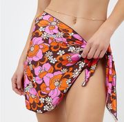 NWT Frankies Bikinis Paraiso Sarong 