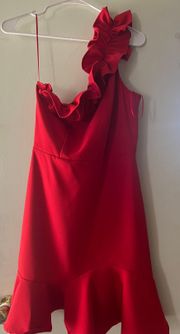 Boutique Red Dress