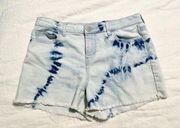 Cherokee Tie Dye Jean Shorts