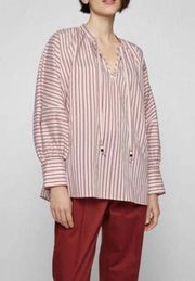 Boss by Hugo Boss Bateco Stripe Blouse Women’s SZ 6 NWOT