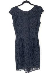 Sandro Black Lace Dress from France Size Small/ Medium