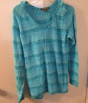 Tommy Bahama blue jacket sweater