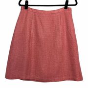 Apt. 9 Coral Tweed Skirt