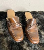 Lauren Ralph Lauren Rosemary Shoes Women’s Size 8.5 E Brown Slip On