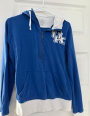 Vintage Collegiate Nike Sweatshirt Hoodie Quarter Zip UK