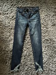 American Eagle Outfitters High Rise Skinny Jean size 2