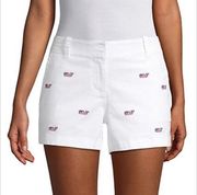 Vineyard Vines American Flag Whale Every Day Denim Shorts - 4