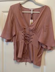 Mauve Corset Blouse