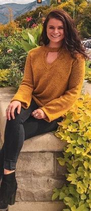 Oversized Yellow Sweater