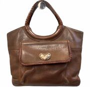 Fossil Leather Satchel