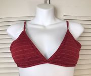 Tilly's Red Bralette