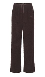 NWT  Teddy Track Pants Espresso