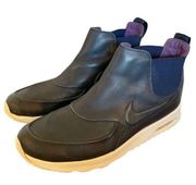 Nike air max navy winter leather boots size 11