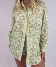 Joneswear Sport Floral Pattern Button Down