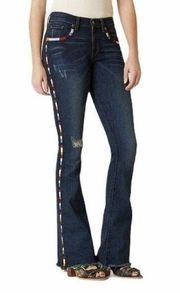 NWT Blue Dark Wash Vintage Flare Jeans