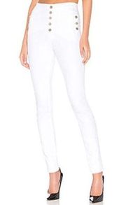 Natasha Sky High Skinny in Blanc J Brand Color: Blanc Size 24