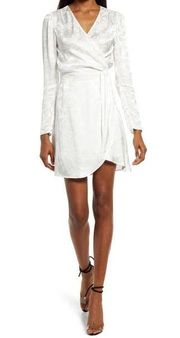 NSR  White Wrap Dress