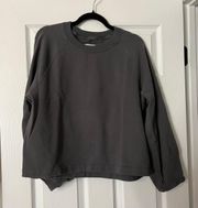 Gray Pullover Sweatshirt