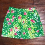 Lilly Pulitzer  Mini Skirt Size 0