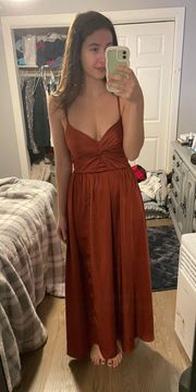 Terracotta Bridesmaid Dress