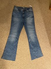 High Wasted Flare Jeans