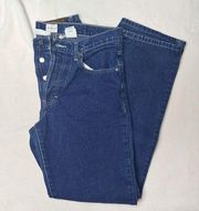 Vintage Calvin Klein High Waist Buttonfly Straight Jeans