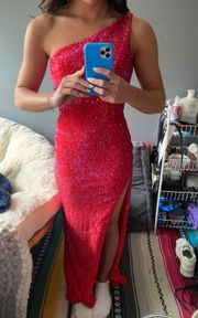 Red Gown