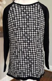 houndstooth sweater