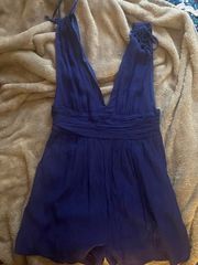 One Clothing Blue Romper