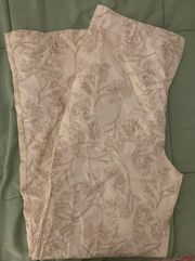 NWT  Floral Trousers