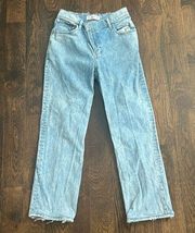 Abercrombie 90s Straight Ultra High Rise Jeans
