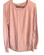 Athleta sweatshirt size small light pink/purple