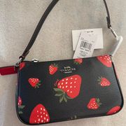 Wild Strawberry Print Nolita 19 Handbag