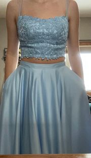 Blue Prom Dress