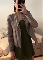 Suede Jacket