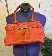 Coach Authentic Hampton Coral Leather Purse Bag Vintage Y2K