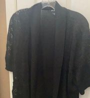 89TH & Madison short sleeved open front cardigan 1x