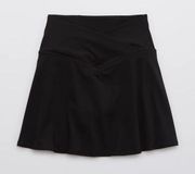 OFFLINE By Aerie Real Me Crossover Tennis Skort Short Skirt Black Sz M