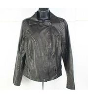 ladies LUCKY BRAND Leather Jacket size S