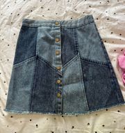 Jean Skirt