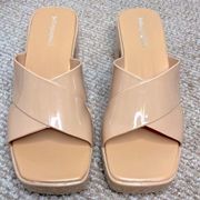 JEFFREY CAMPBELL | Bubblegum Platform Sandal - Nude | Size: 9