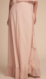 BHLDN PINK Etoile SkirtBy anthropologie A37