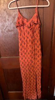 size small maxi floral dress