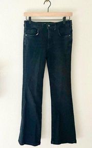 Anthropologie Pilcro and the Letterpress High Rise Bootcut Jeans Black Size 26