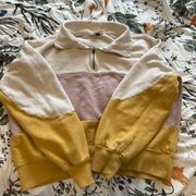 Universal Thread Pink Yellow And Orange Sweatshirt